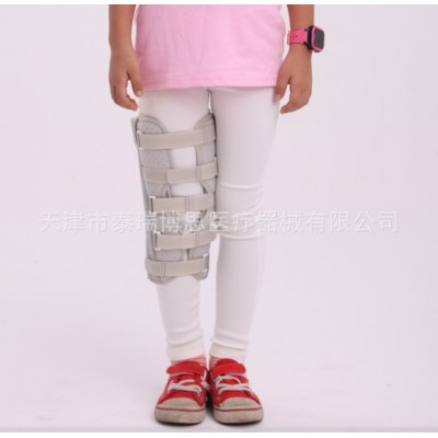 儿童膝关节 伸直位膝保护 儿童三片式护膝 膝关节固定