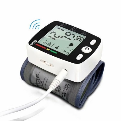 中英文电子血压计家用手腕式USB充电语音外贸血压测量仪器血压表