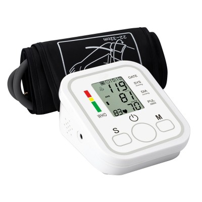 血压计医用级精准测量仪语音播报臂式家用检测血压仪出口外贸跨境